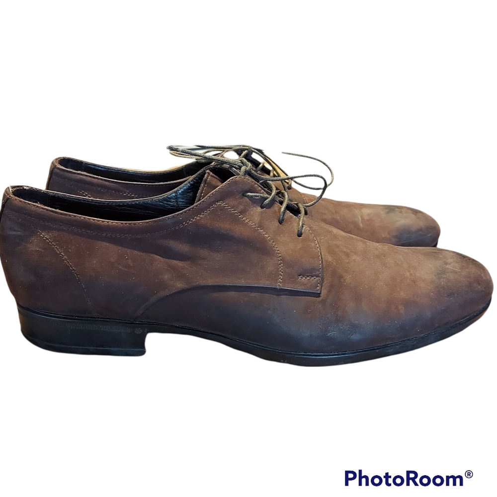 Doucal's lace up leather shoes
